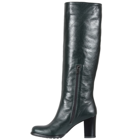 Сапоги женские, натуральная кожа<G615>