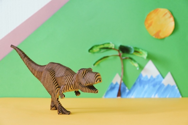 Деревянный конструктор Тираннозавр