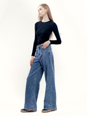 Джинсы женские со стрелкой