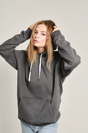 Худи, свитшот, толстовка, кофта с капюшоном, балахон, пайта - без надписи. Унисекс