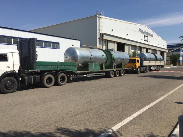 Аппараты емкостные цилиндрические для жидких и газовых сред