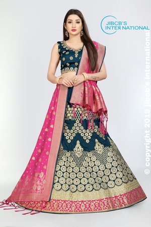 Свадебный лехенга чоли