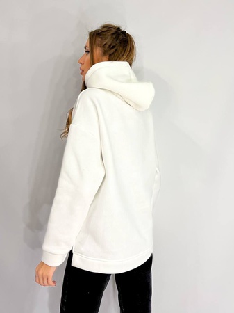 Толстовка утеплённая однотонная