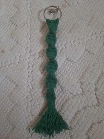 макраме брелок