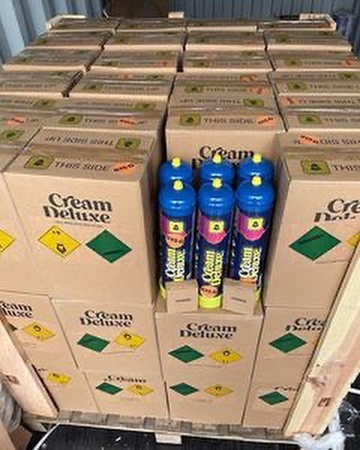 Krem Deluxe Altın Şarj Cihazı N2O Nitröz Oksit 615g