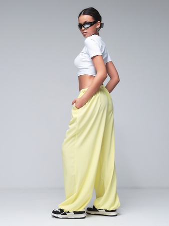 Штаны оверсайз спортивные