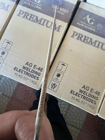 Сварочные электроды AG E-46 PREMIUM (диаметр 2.5-3.0 мм / ГОСТ 9466–75)