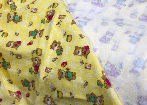 Ткань постельная детская Мишки