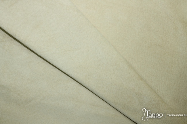 Замша, цвет песочный.
