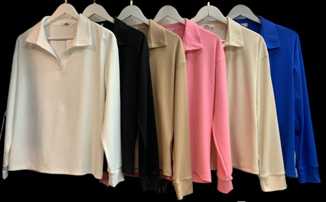 Поло базовое однотонное