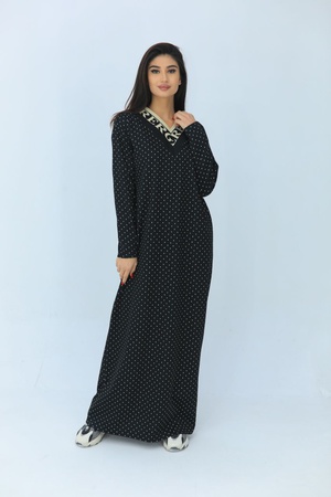 Комбинированное платье