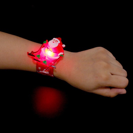 Браслет новогодний светящийся