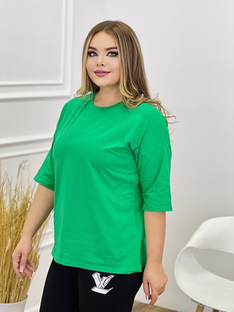 Футболка 013 зеленая