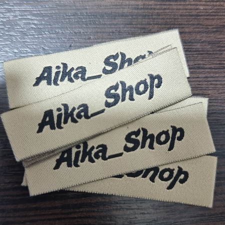 Custom labels, tags for clothes with your logo