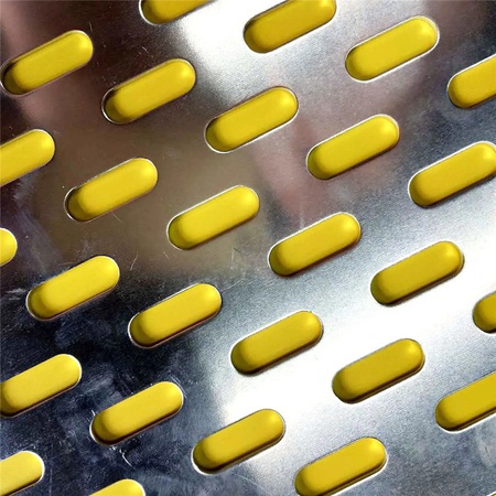 Perforated sheet metal