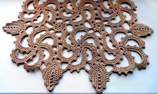 Crochet napkin Premium class