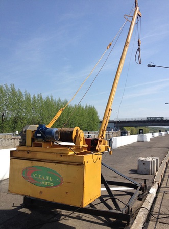 Строительный кран пионер КП 1000 кг