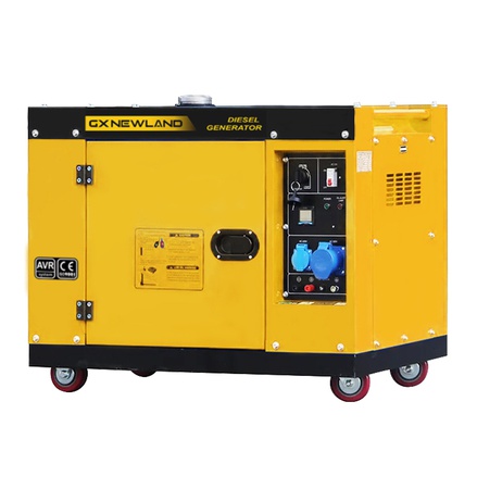 Taşınabilir sessiz elektrikli start ev dizel jeneratör