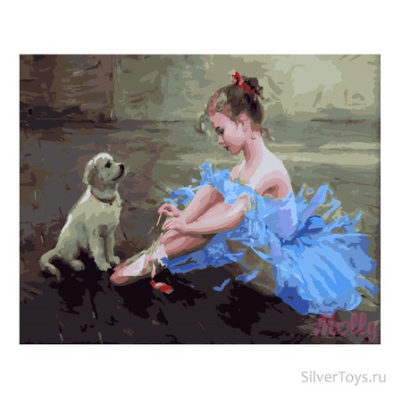 Картина по номерам Разумов. Маленькая балерина