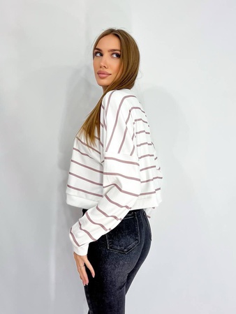 Лонгслив в полоску