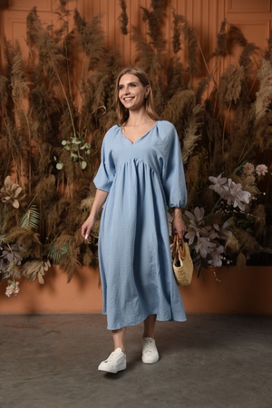 Платье: Льняной Париж