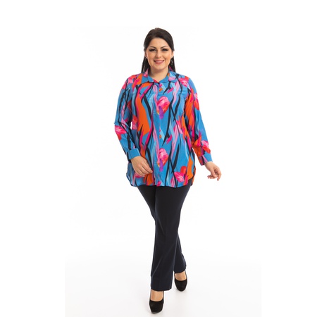 Büyük Beden Klasik Patlı Gömlek