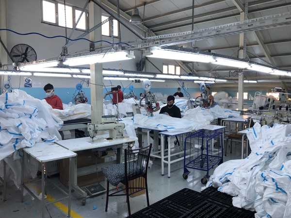 Комбинезон защитный типа Тайвек