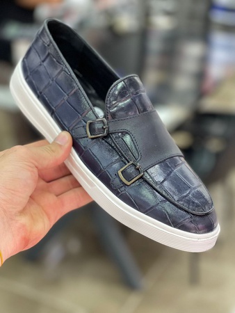 Erkek ayakkabıları - saf deri ve deri ikamesi var