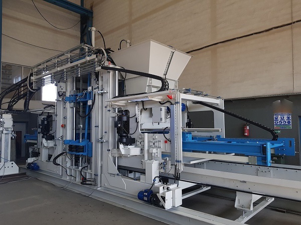 SUMAB R-1500 bloklarının üretimi için sabit tesis