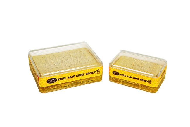 Organic honey in combs