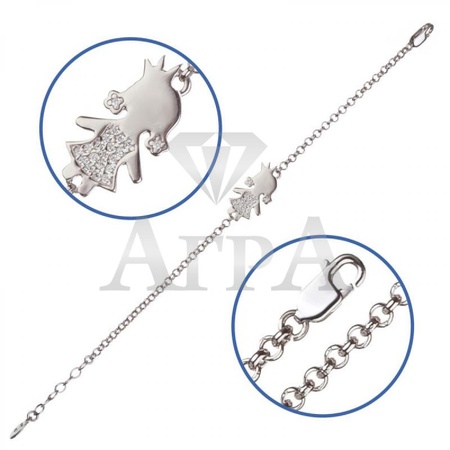 90201-5 Браслет (Ag 925)