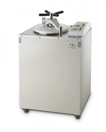 Dikey otoklav. Kapasite 50 litre.