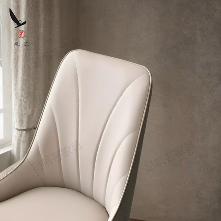 Мягкий обеденный стул из искуственной кожи с металлическим каркасом, для кафе и ресторана, опт