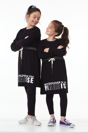 BAŞLIKLI TUNİK ELBİSE