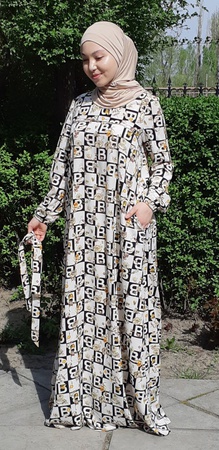 Платья- трапеция  на кокетке с кантиком