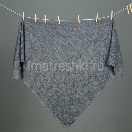 Оренбургский пуховый платок П2-125