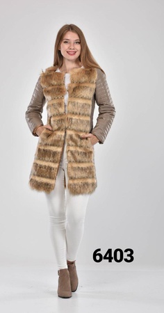 womens faux fur coat