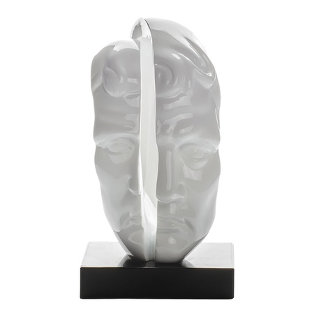 СТАТУЭТКА "ЛИЦО МУЖЧИНЫ" (ЦВЕТ БЕЛЫЙ)