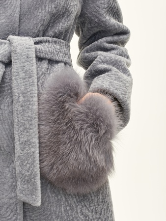 Пальто женское Silverfox модель 808 Серый