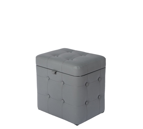 Pouf 04КStiven 3生态皮革或绒布40x30x40