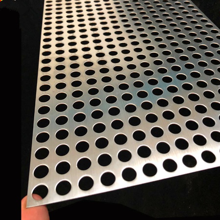 1060 aluminum plate round hole mesh board
