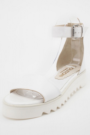 Sa029 beyaz sandalet