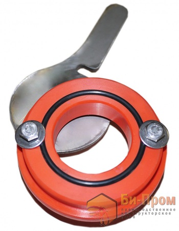 Gate valve for honey extractor