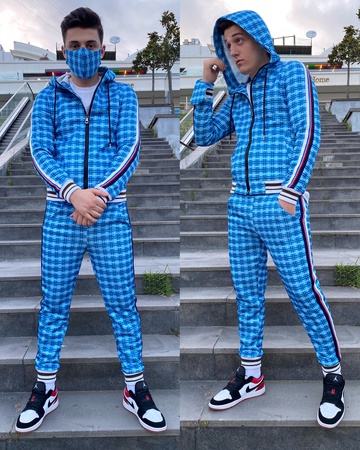 ДЖЕНТЛЬМЕНСКИЙ МУЖСКОЙ СПОРТИВНЫЙ КОСТЮМ