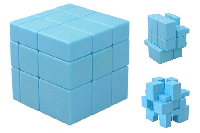 Standart olmayan bloklarla Rubik küp 3х3х3