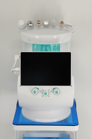 Aqua Cilt Beyazlatıcı Hidro Oksijen Yüz Masajı Soyma Güzellik Makinesi 7 İçinde 1 Büyük Kabarcık Yüzleri