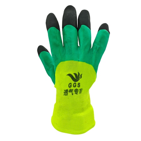 Перчатки из акрилловой термошиферки с латексным шлифованием, акрилловая ладонь, экологично, очень морозостойкие, износостойкие и антискользящей