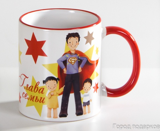 قدح هدية رئيس الأسرة