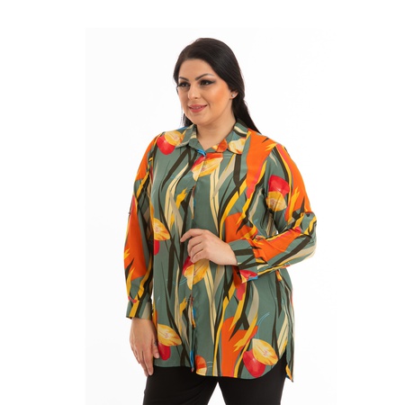 Büyük Beden Klasik Patlı Gömlek