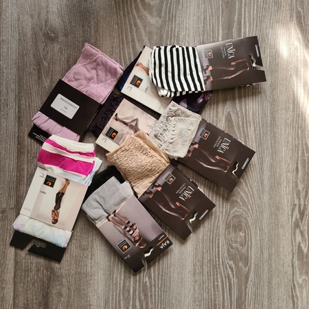 lot stock collant parisian leg warmies